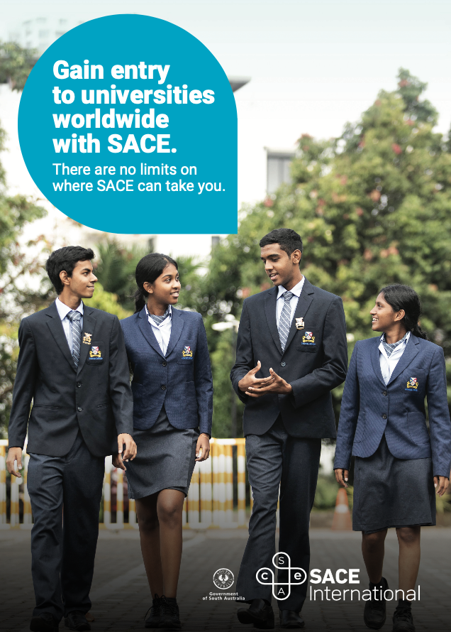 Gain entry to universities worldwide with SACE (South Asia)
